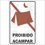   Proibido acampar 